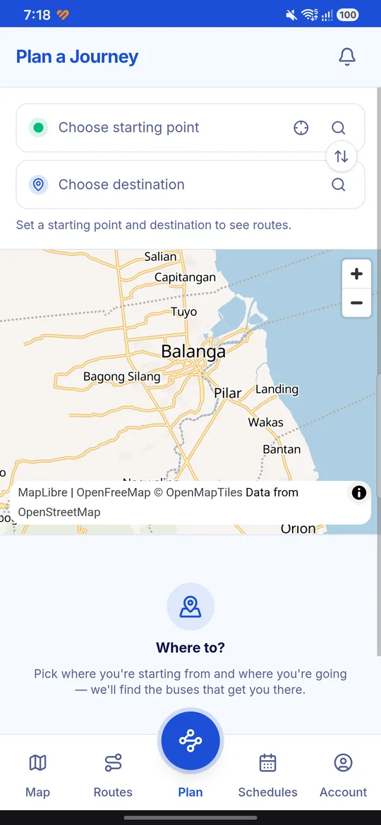 Journey planner